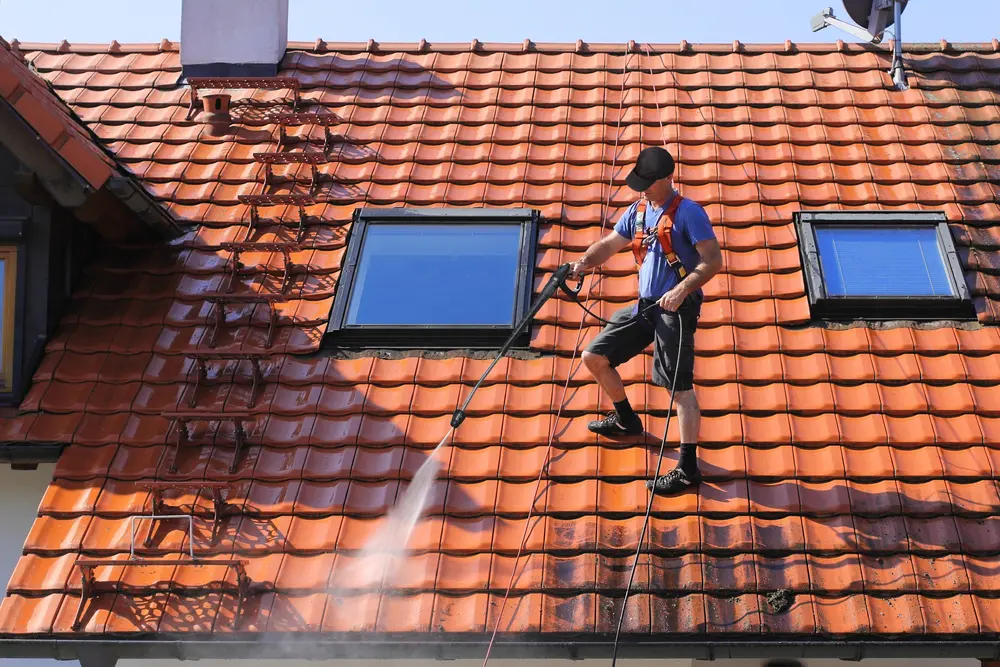 Routine roof maintenance service for Tucson homeowners